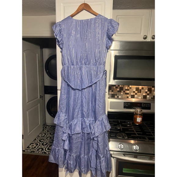 Marie Oliver Uma Dress in Blue Jay - Picture 4 of 8